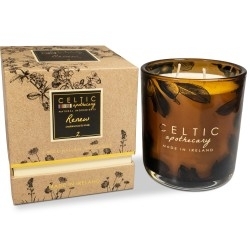 Celtic Candles double wick candle Renew