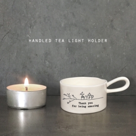 Handled Tealight Holder  Thank you for being so amazing